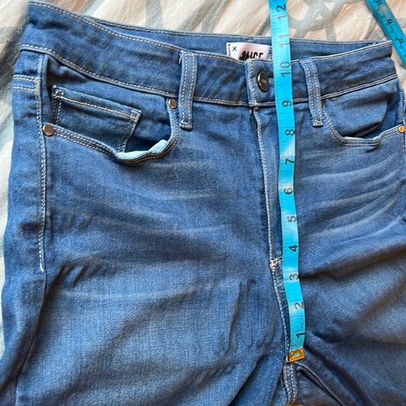 PAIGE Women’s Size 29 HOXTON ANKLE RAW HEM SKINNY JEAN - ALYESKA* High Waisted - Picture 10 of 16